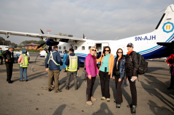 Flying to Lukla, Kathmandu Domastic Airport