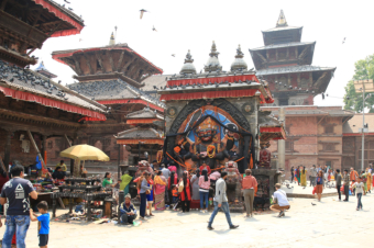 Kal Bhairava, Kathmandu Durbar Square.