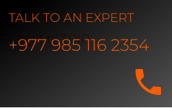 PLAN MY TRIP TALK TO AN EXPERT +977 985 116 2354