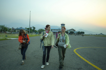 Pokhara Airport,Way to Jomsom
