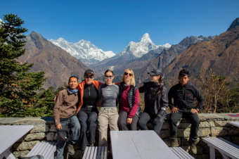 Hiking to Syangboche , Day off in Namche Bazar