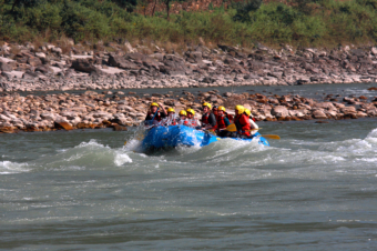 Rafting in Trisuli River